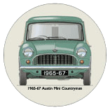 Austin Mini Countryman (wood) 1965-67 Coaster 4